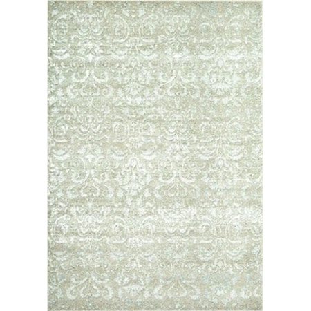 Dynamic Rugs Mysterio 7.10 x 10.10 1217-101 Rug - Ivory MS9121217101